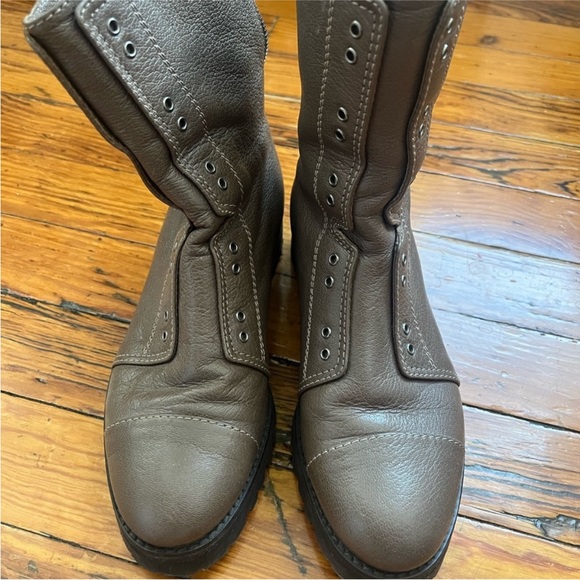 Taupe Jimmy Choo Hatcher boots 36 Worn once - Picture 2 of 6